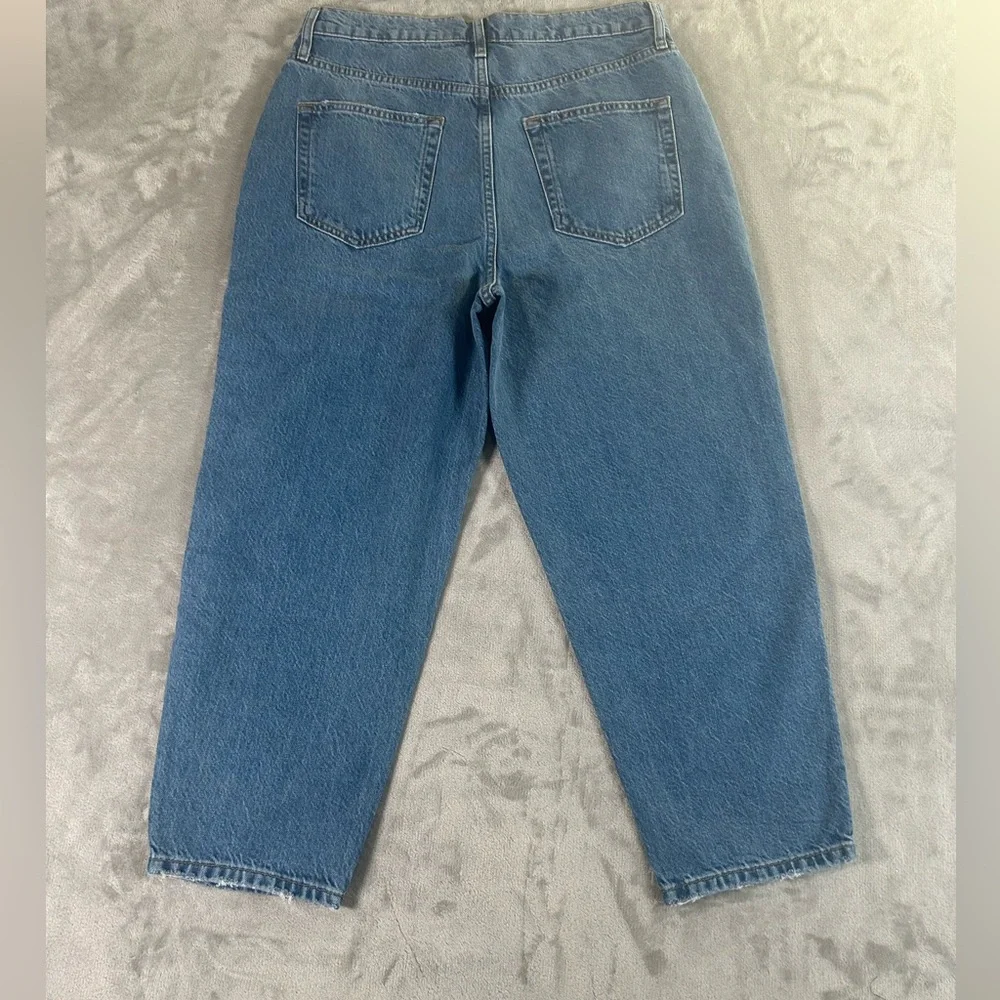 Boden barrel cropped denim jeans - Picture 2 of 13